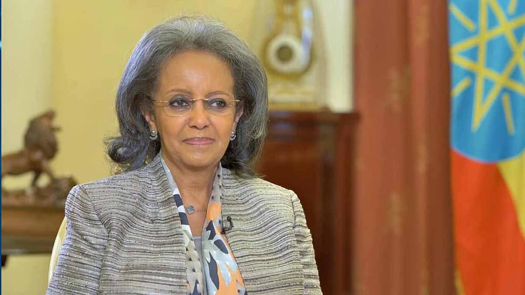 Top African Women Leaders Who Are Shaping the Future Sahle-Work Zewde during an interview as one of Africa’s top female leaders