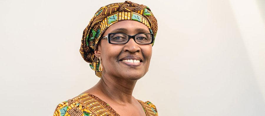 12 Most Inspiring Ugandan Women You Should Know Winnie Byanyima Ugandan leader UNAIDS